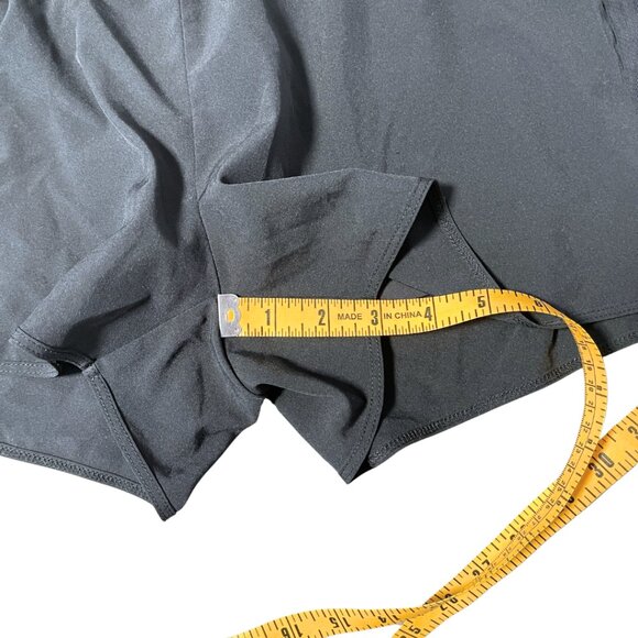 Fabletics Running Shorts Womens Size L Black Fallon Athletic Lined Gym Fitness - Picture 10 of 10